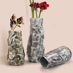 Molten Aluminum Vase