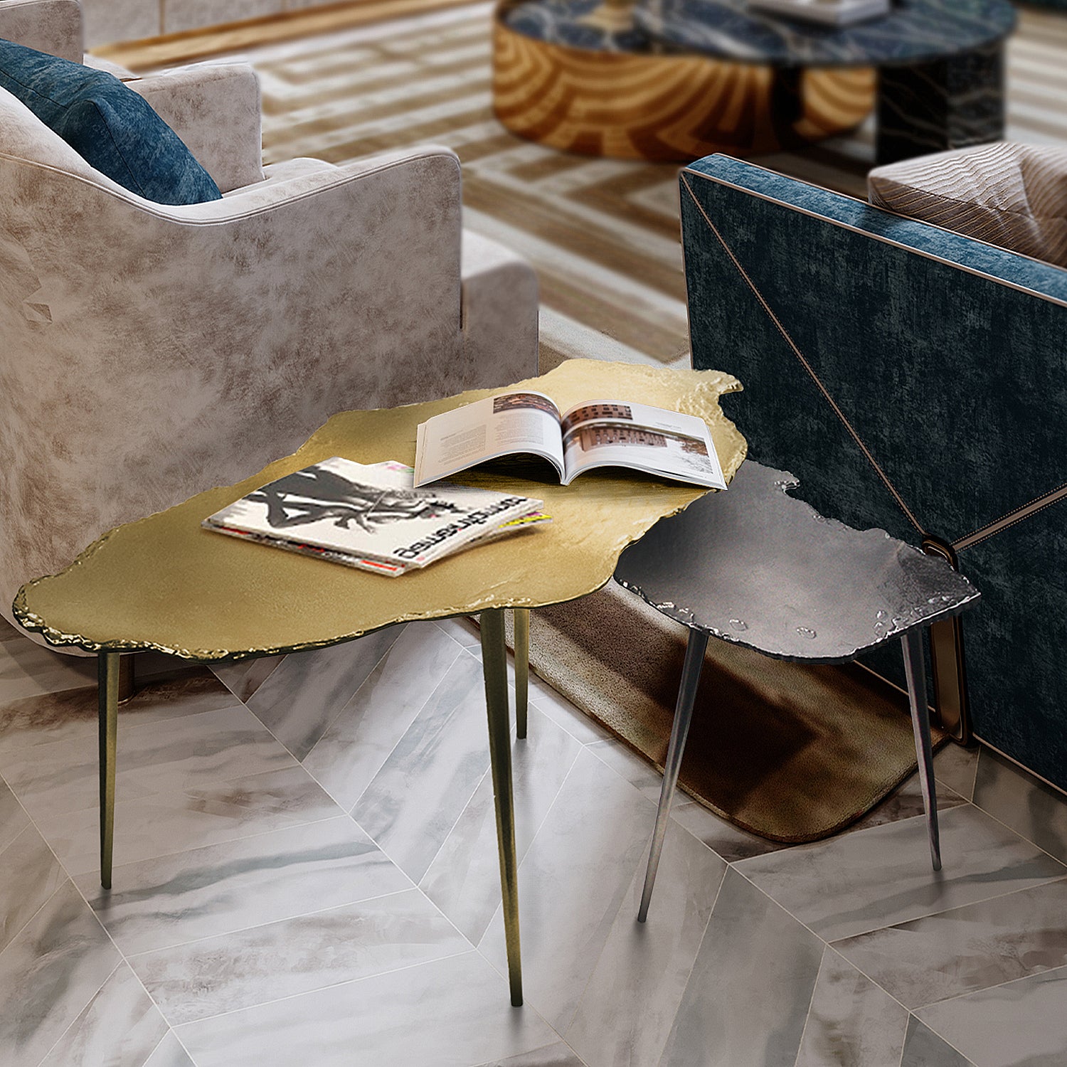 Igneous Side Table