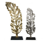 Grand Metal Leaf Sculpture