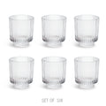 Ribbed Glass Tealight Holder