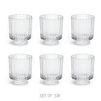 Ribbed Glass Tealight Holder
