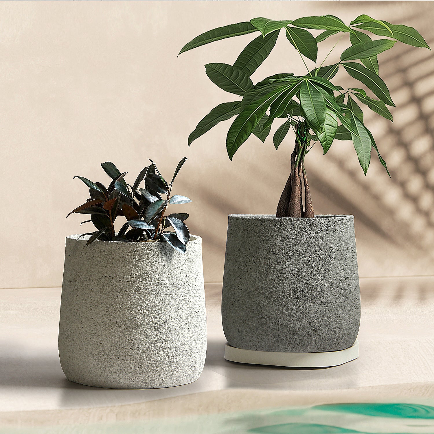 indoor floor planter Graystone Floor Planter