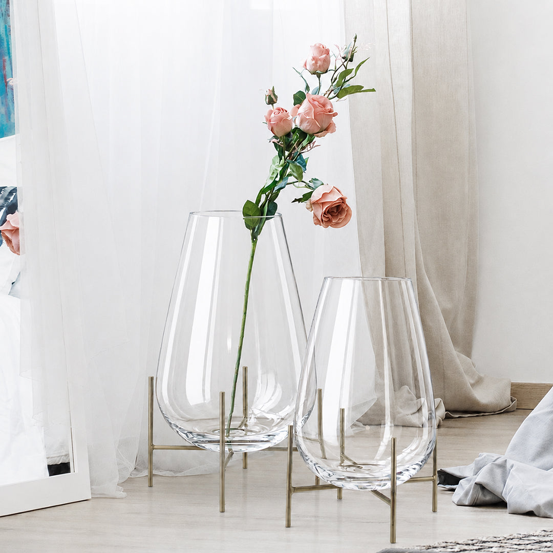 Blooming Glass Vase Terrarium