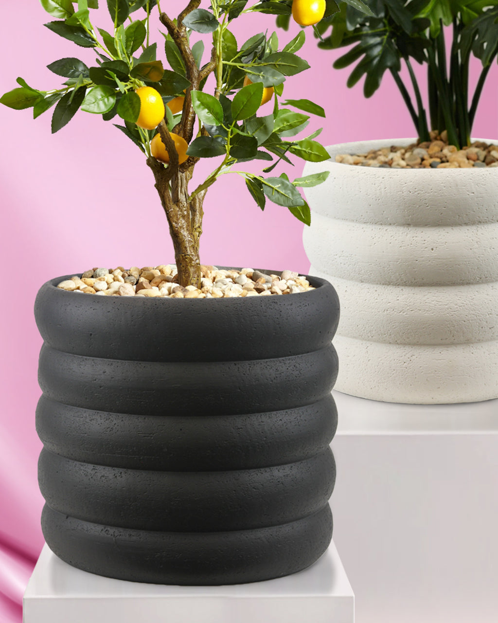 Rounded Terra Planter | Galore Home: Luxury Home Decor, Elegant Home Furnishings, Stylish Home Accents & Contemporary Home Accessories