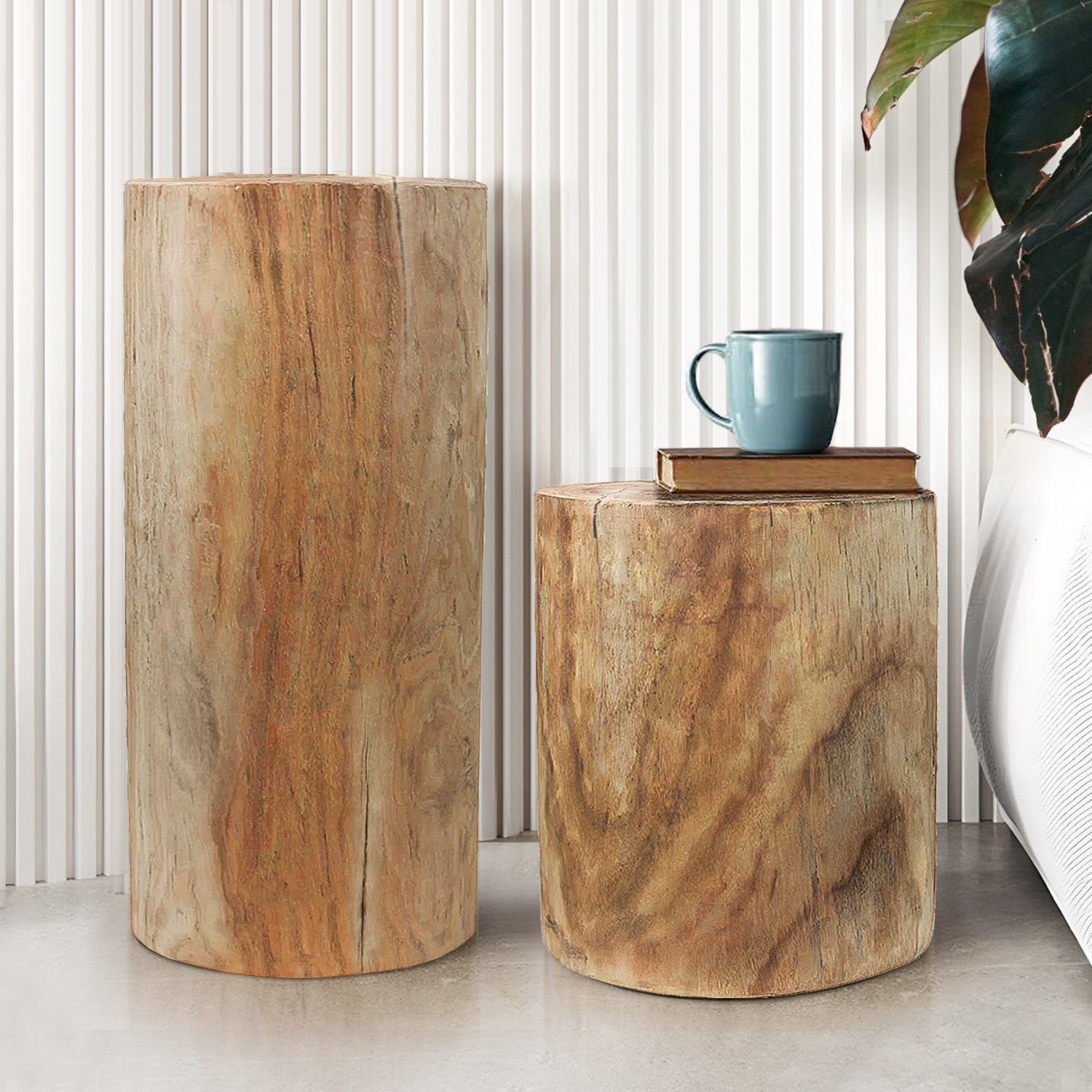 Nova Natural Wood Column / Pedestal