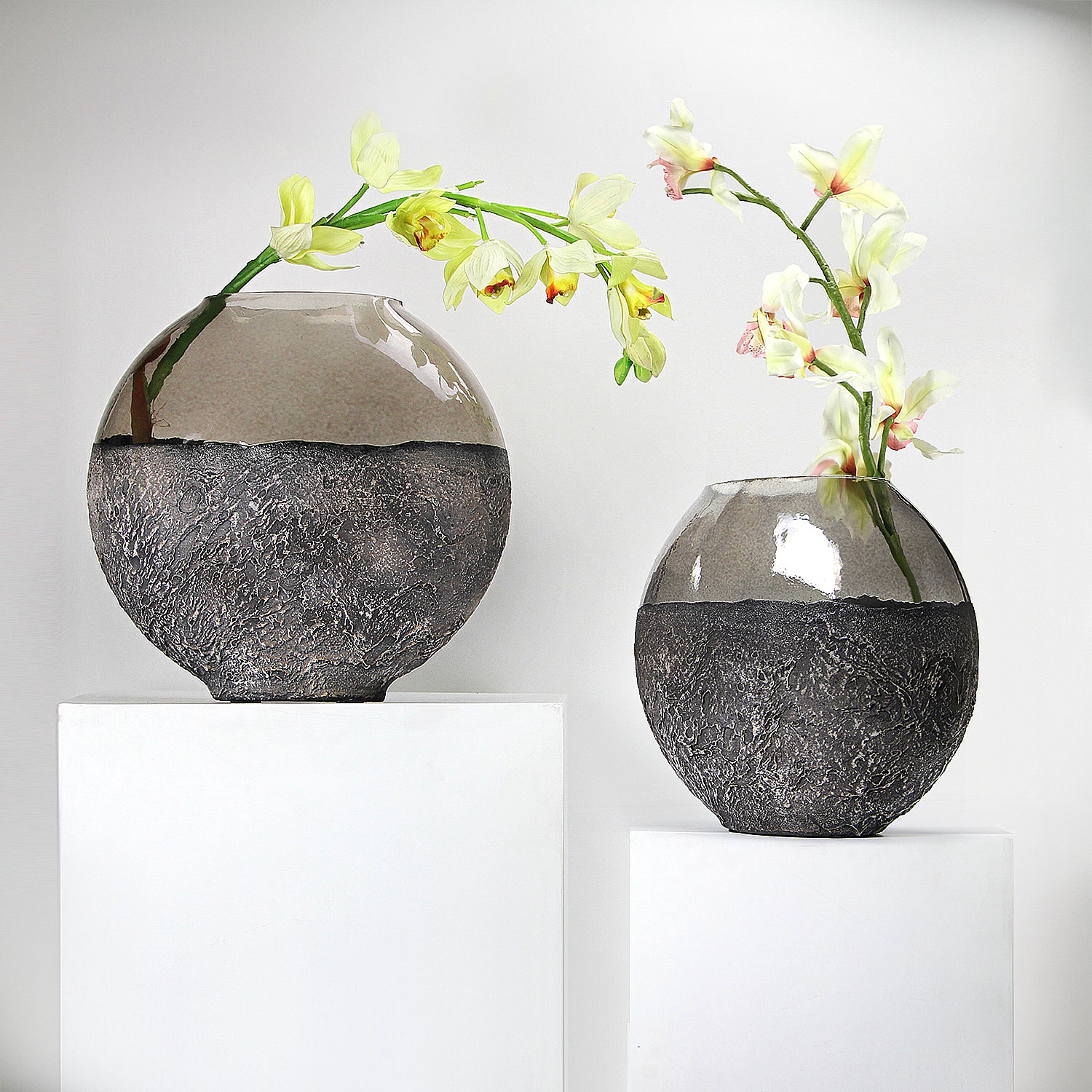 Lunar Decorative Glass Vase