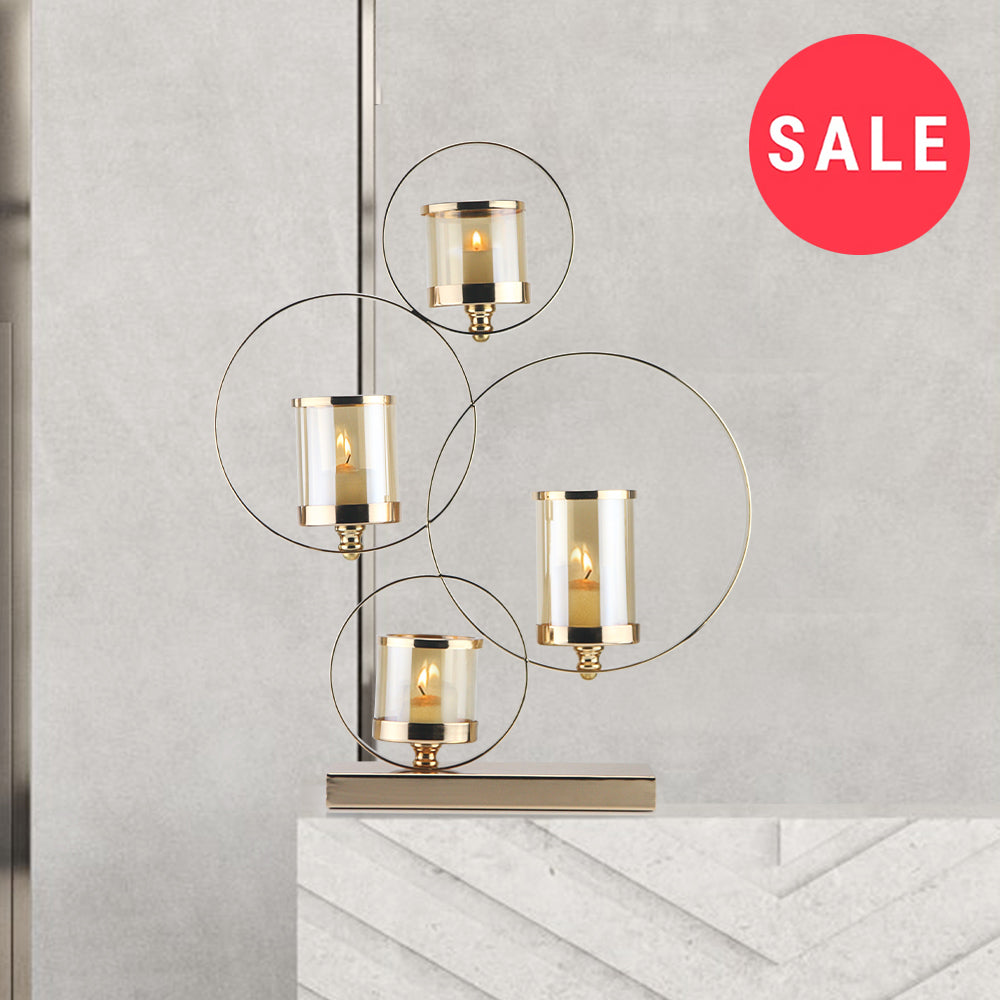 Eclipse Candle Stand | Galore Home: Luxury Home Decor, Elegant Home Furnishings, Stylish Home Accents & Contemporary Home Accessories