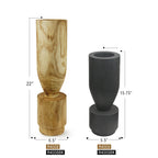 Sculptural Wood Vase | Galore Home: Luxury Home Decor, Elegant Home Furnishings, Stylish Home Accents & Contemporary Home Accessories