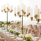 17 Arm Golden Clustered Candelabra - Large | Galore Home: Luxury Home Decor, Elegant Home Furnishings, Stylish Home Accents & Contemporary Home Accessories