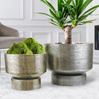 Radiant Metal Planter | Galore Home: Luxury Home Decor, Elegant Home Furnishings, Stylish Home Accents & Contemporary Home Accessories