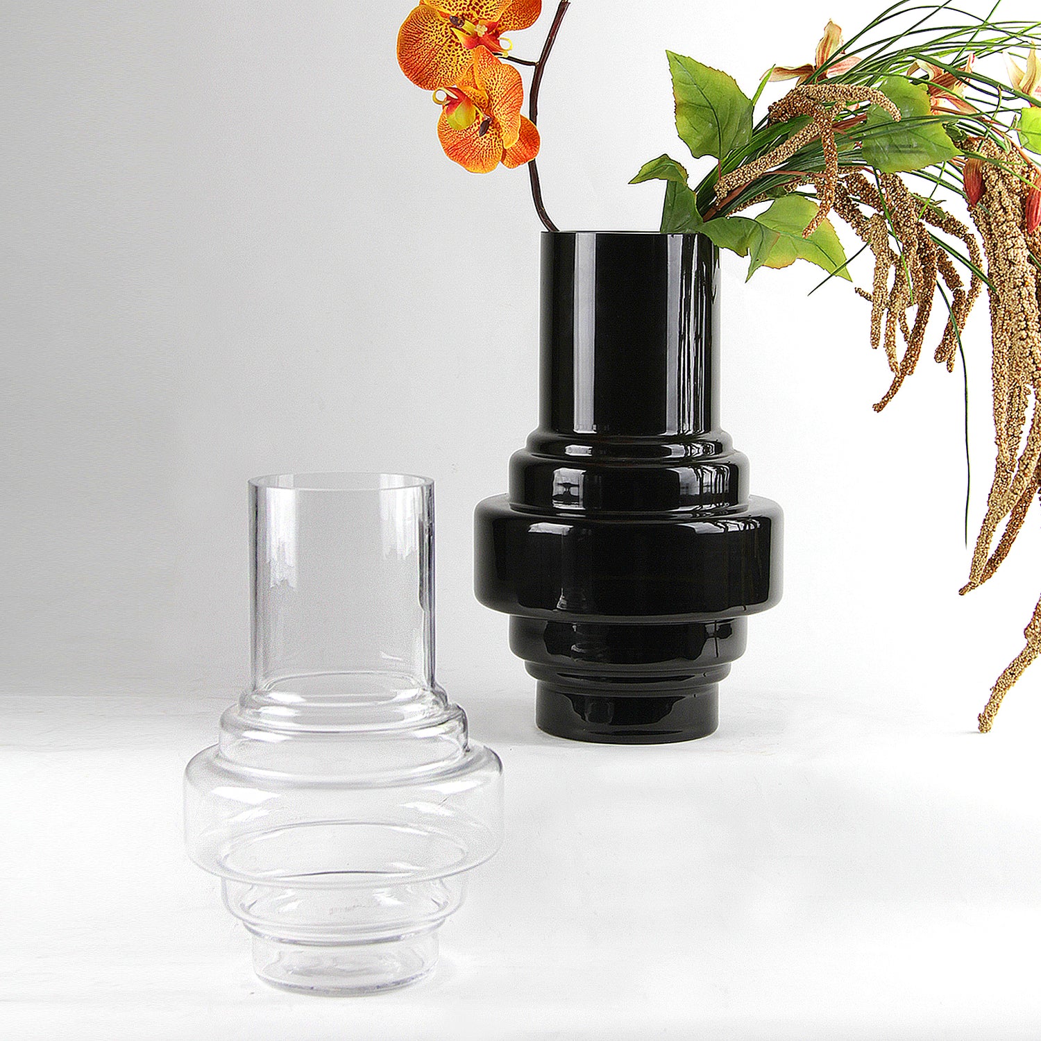Lantern Glass Vase | Galore Home: Luxury Home Decor, Elegant Home Furnishings, Stylish Home Accents & Contemporary Home Accessories
