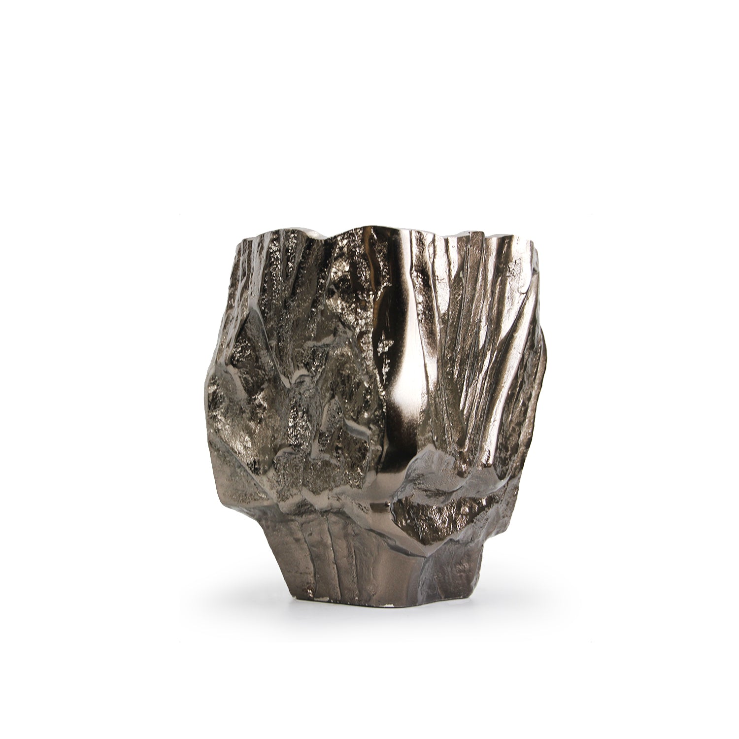 Golden Flare Aluminum Metal Vase | Galore Home: Luxury Home Decor, Elegant Home Furnishings, Stylish Home Accents & Contemporary Home Accessories
