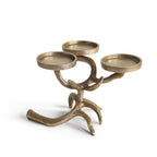 Antler Trio Pillar Candle Holder