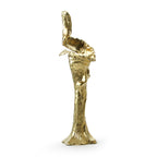 Molten Metal Sculptural Candle Stand