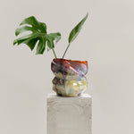 Lava Washed Ceramic Vase