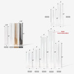 Glass Chimneys (set of 6)