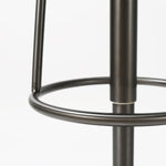 Aero Swivel Counter Bar Stool with Integrated Foot Rest