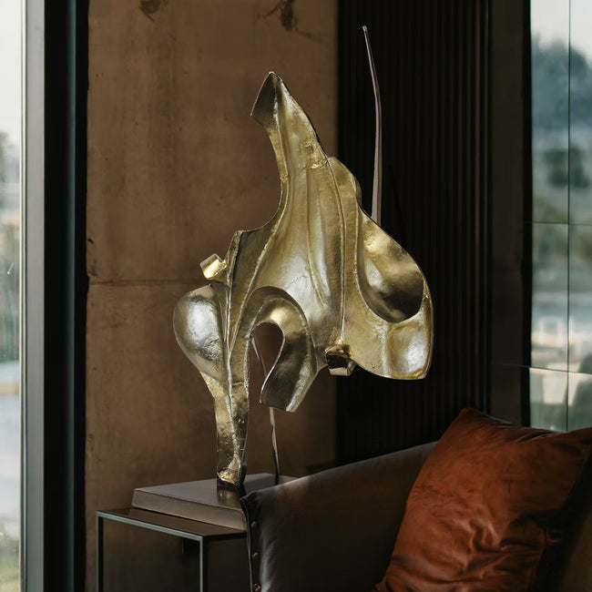 Grand Abstract Metal Sculpture