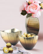 Metal Gradient Centerpiece Bowl | Galore Home: Luxury Home Decor, Elegant Home Furnishings, Stylish Home Accents & Contemporary Home Accessories
