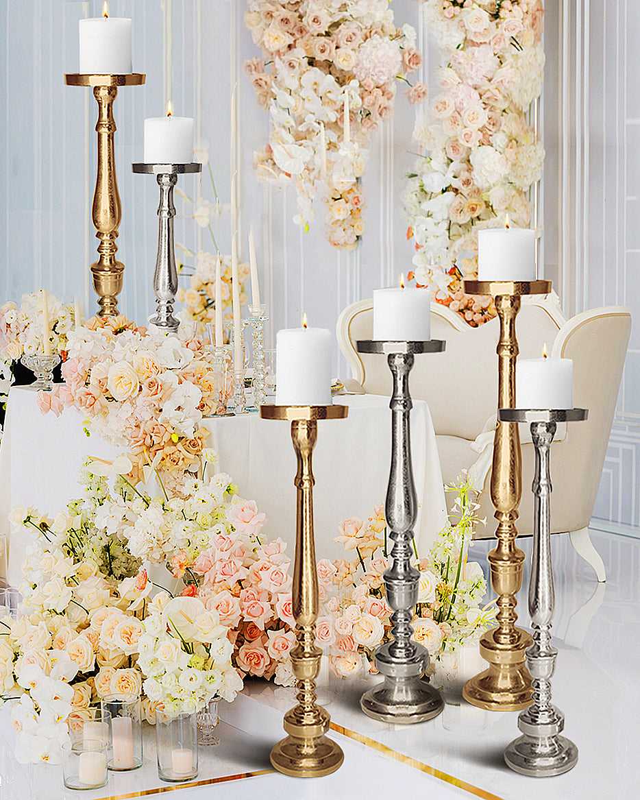 Megara Floor Candle Holder | Galore Home: Luxury Home Decor, Elegant Home Furnishings, Stylish Home Accents & Contemporary Home Accessories