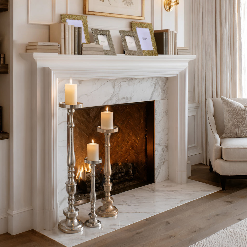 Megara Floor Candle Holder