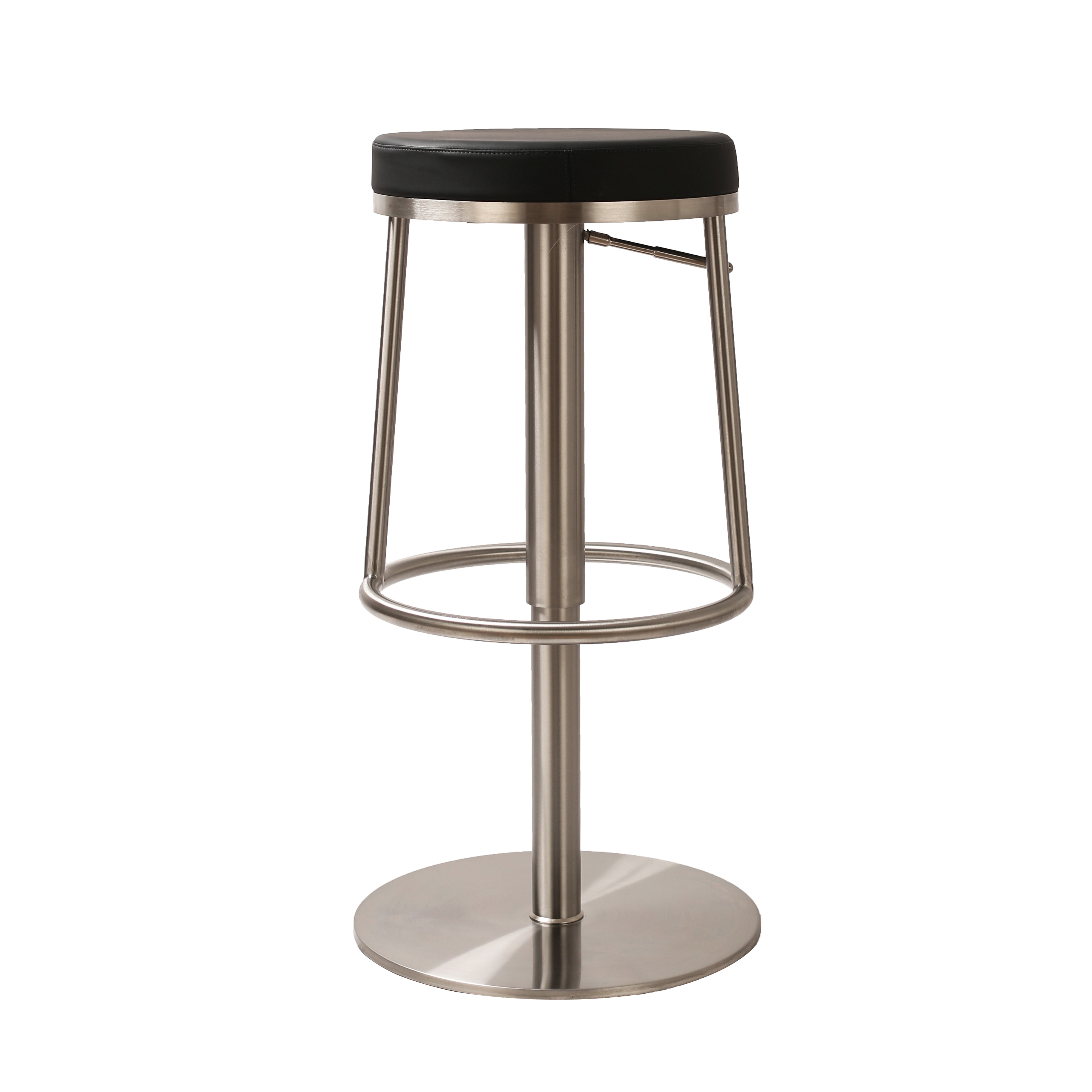 Aero Swivel Counter Bar Stool with Integrated Foot Rest