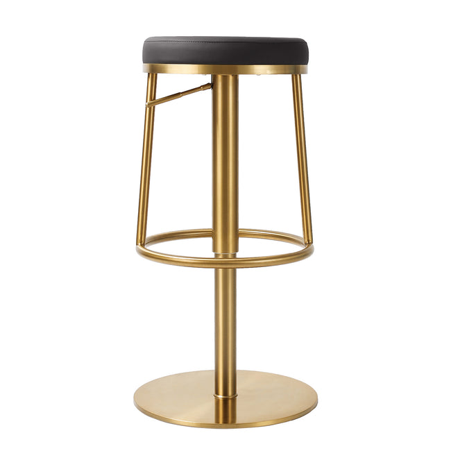 Aero Swivel Counter Bar Stool with Integrated Foot Rest