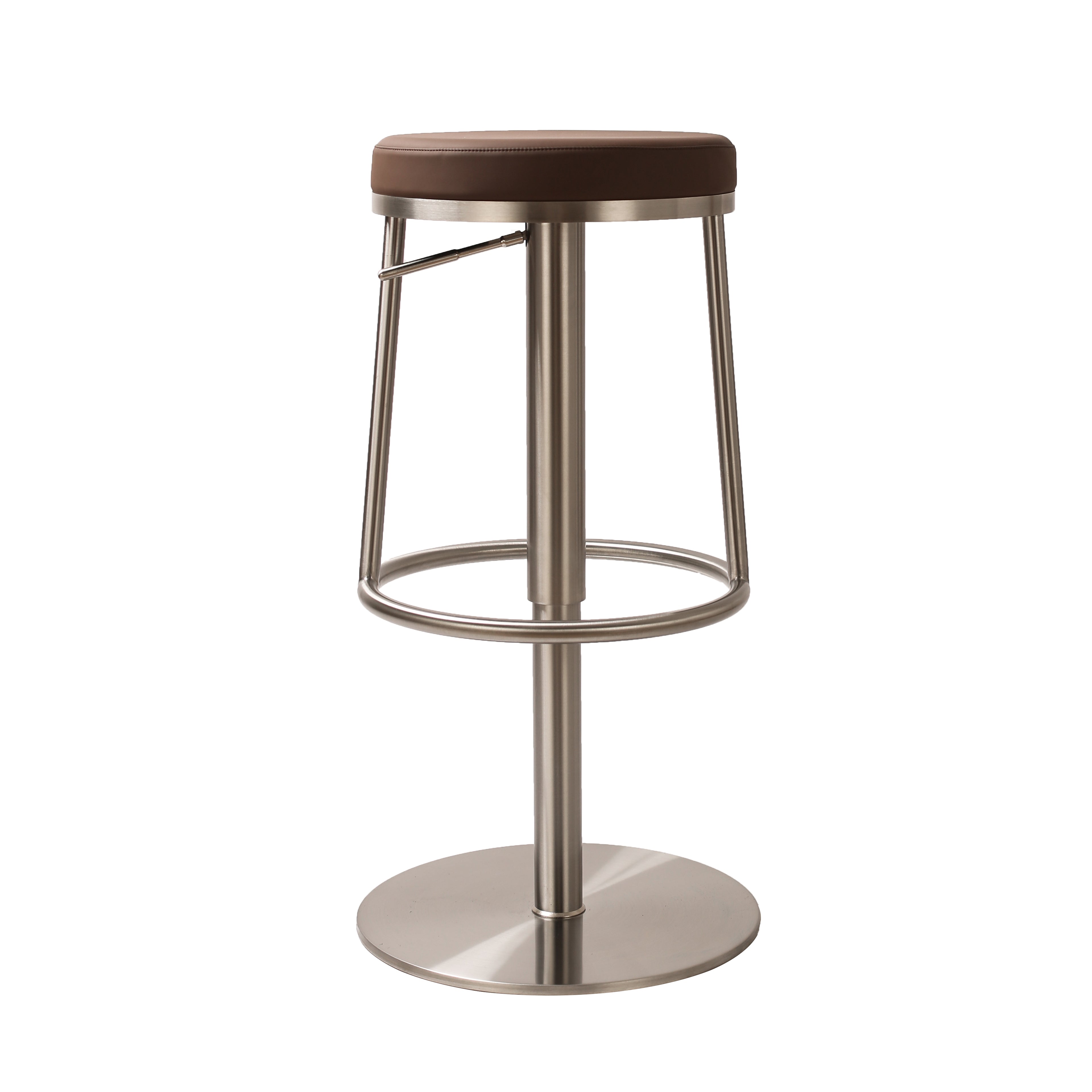 Aero Swivel Counter Bar Stool with Integrated Foot Rest