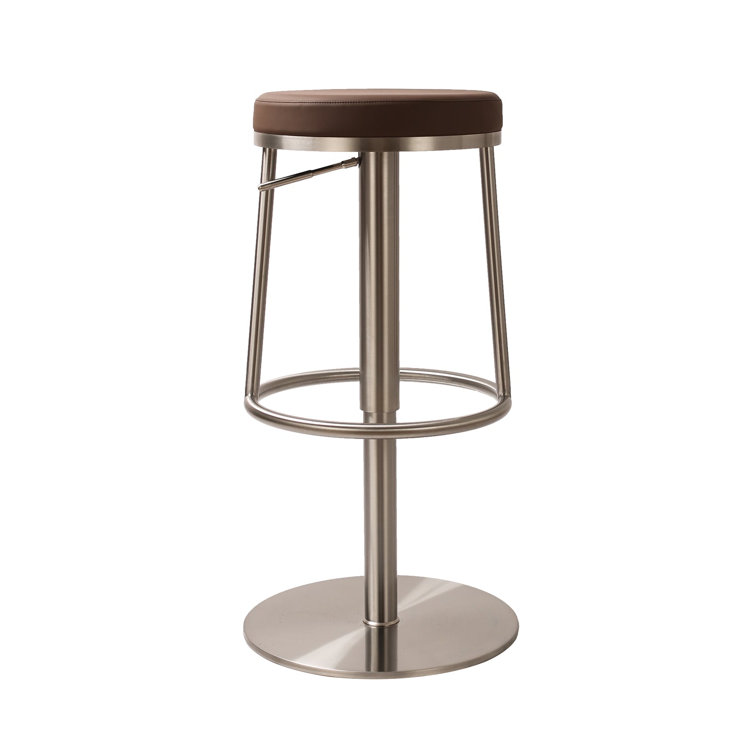 Aero Swivel Counter Bar Stool with Integrated Foot Rest