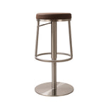 Aero Swivel Counter Bar Stool with Integrated Foot Rest
