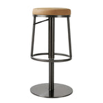 Aero Swivel Counter Bar Stool with Integrated Foot Rest
