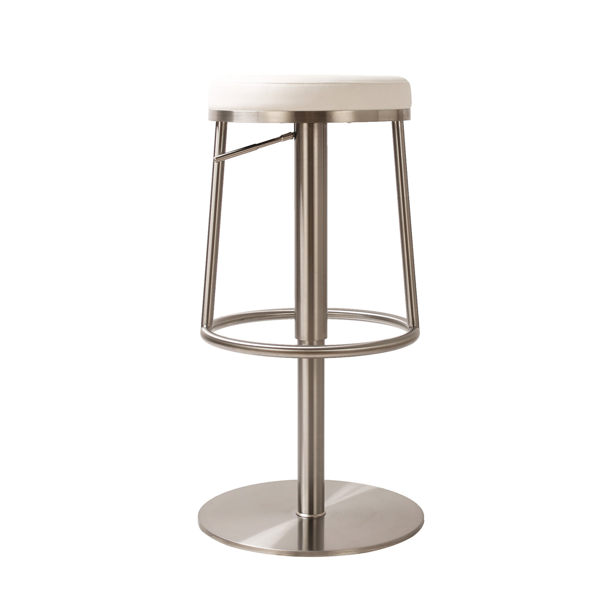 Aero Swivel Counter Bar Stool with Integrated Foot Rest
