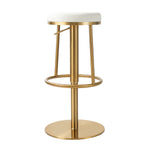 Aero Swivel Counter Bar Stool with Integrated Foot Rest