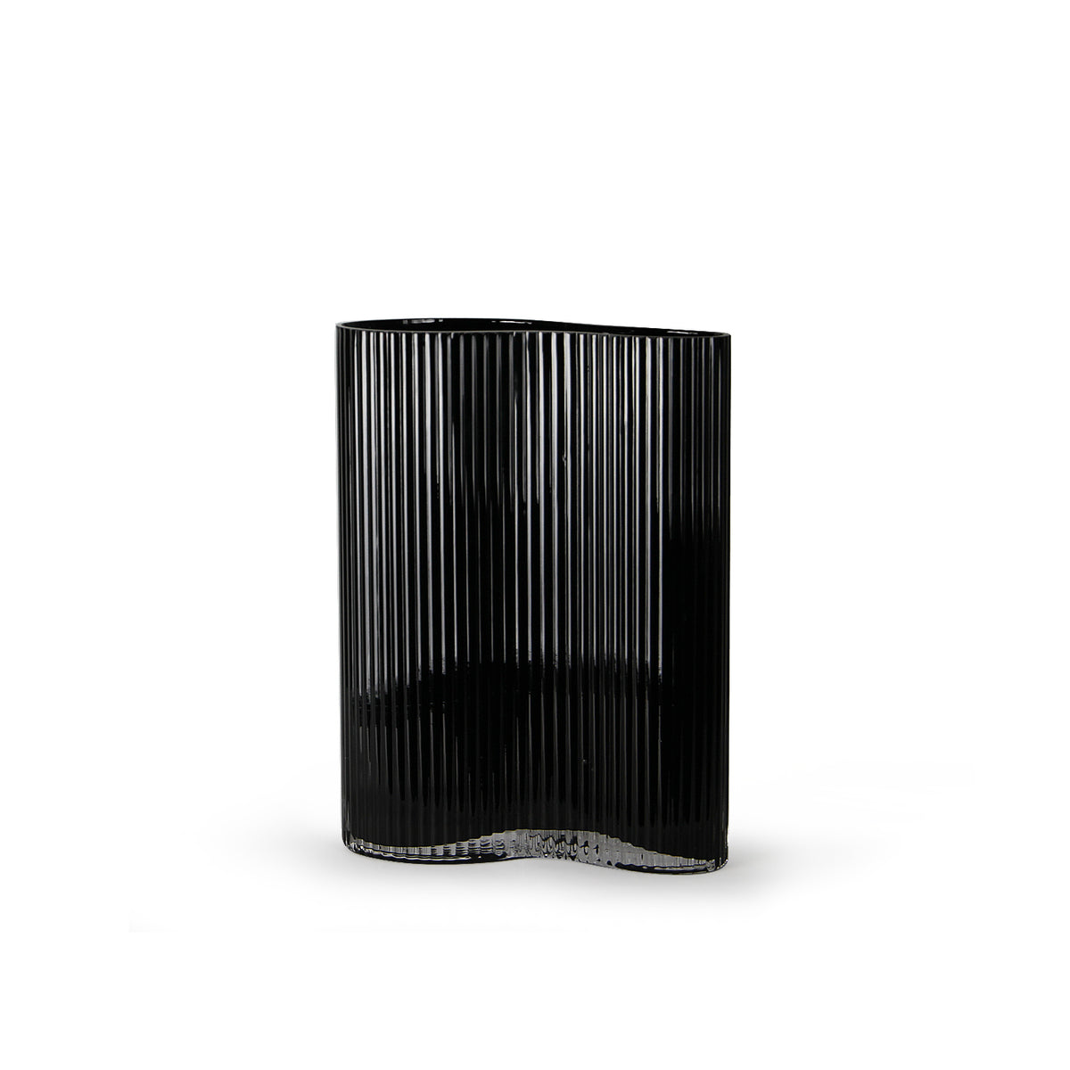 Wavy Ribbed Designer Vase | Galore Home: Luxury Home Decor, Elegant Home Furnishings, Stylish Home Accents & Contemporary Home Accessories