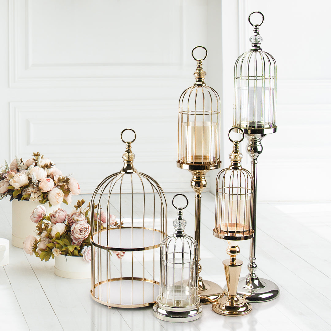 Birdcage Candle Stand | Galore Home: Luxury Home Decor, Elegant Home Furnishings, Stylish Home Accents & Contemporary Home Accessories