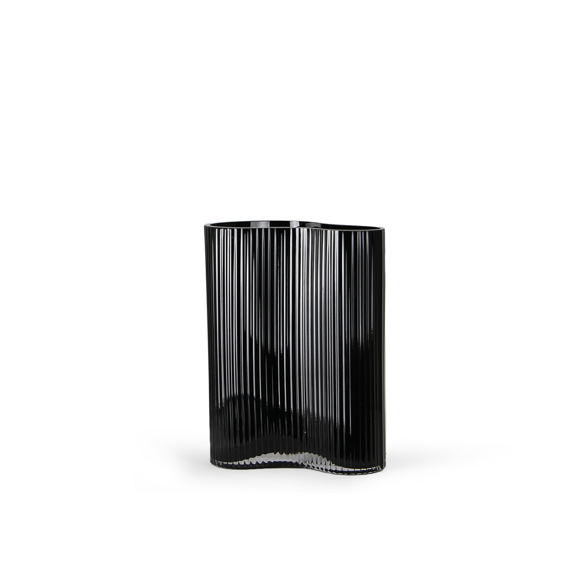 Wavy Ribbed Designer Vase | Galore Home: Luxury Home Decor, Elegant Home Furnishings, Stylish Home Accents & Contemporary Home Accessories
