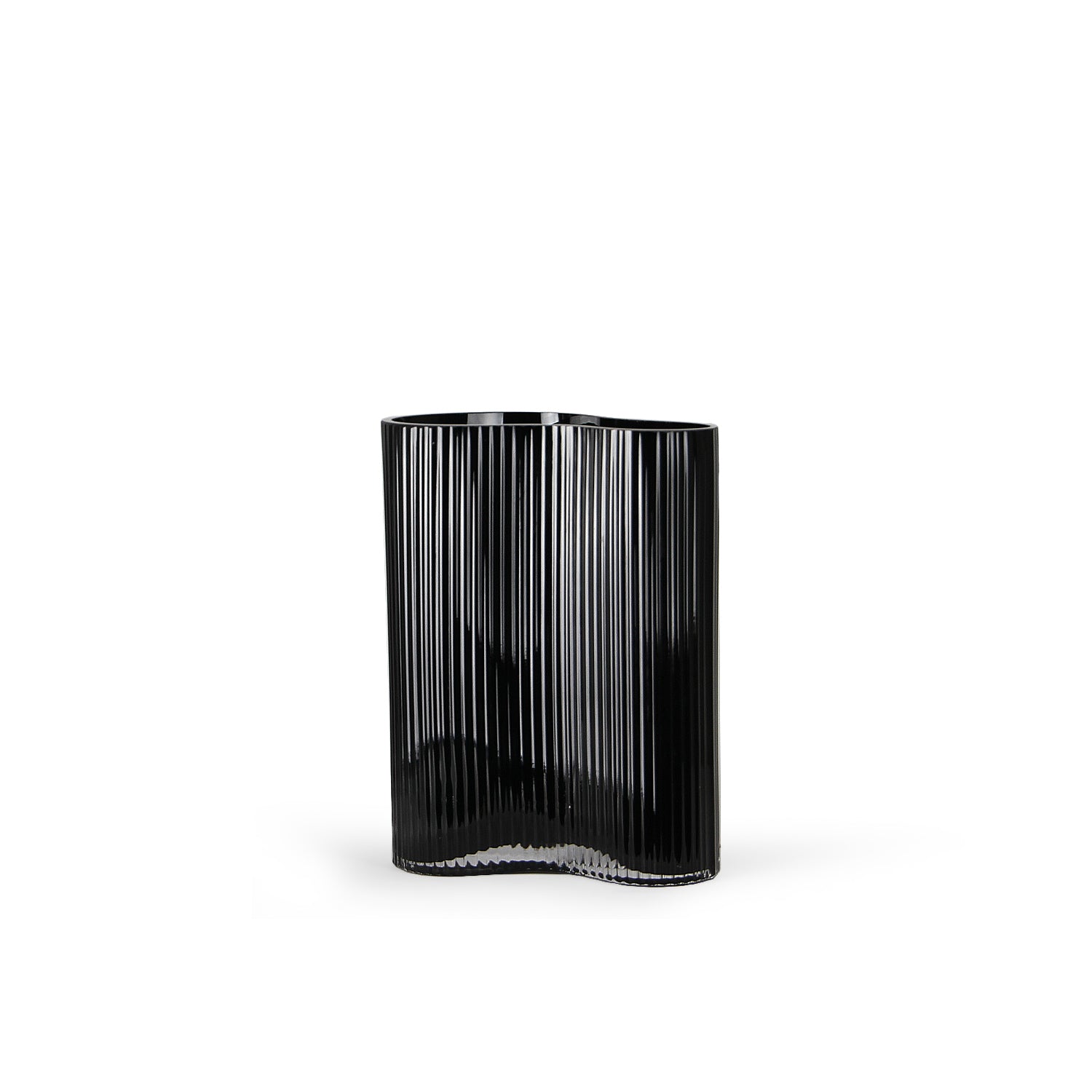 Wavy Ribbed Designer Vase | Galore Home: Luxury Home Decor, Elegant Home Furnishings, Stylish Home Accents & Contemporary Home Accessories
