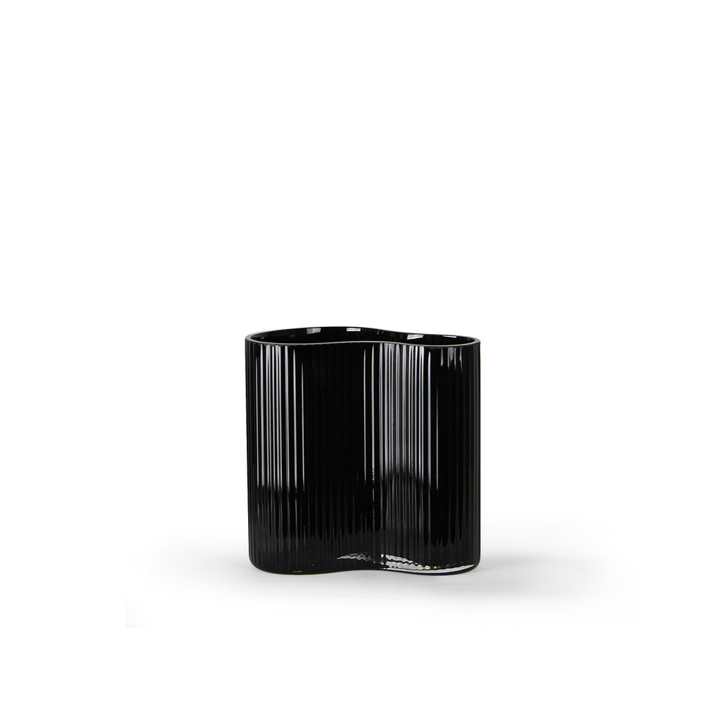 Wavy Ribbed Designer Vase | Galore Home: Luxury Home Decor, Elegant Home Furnishings, Stylish Home Accents & Contemporary Home Accessories