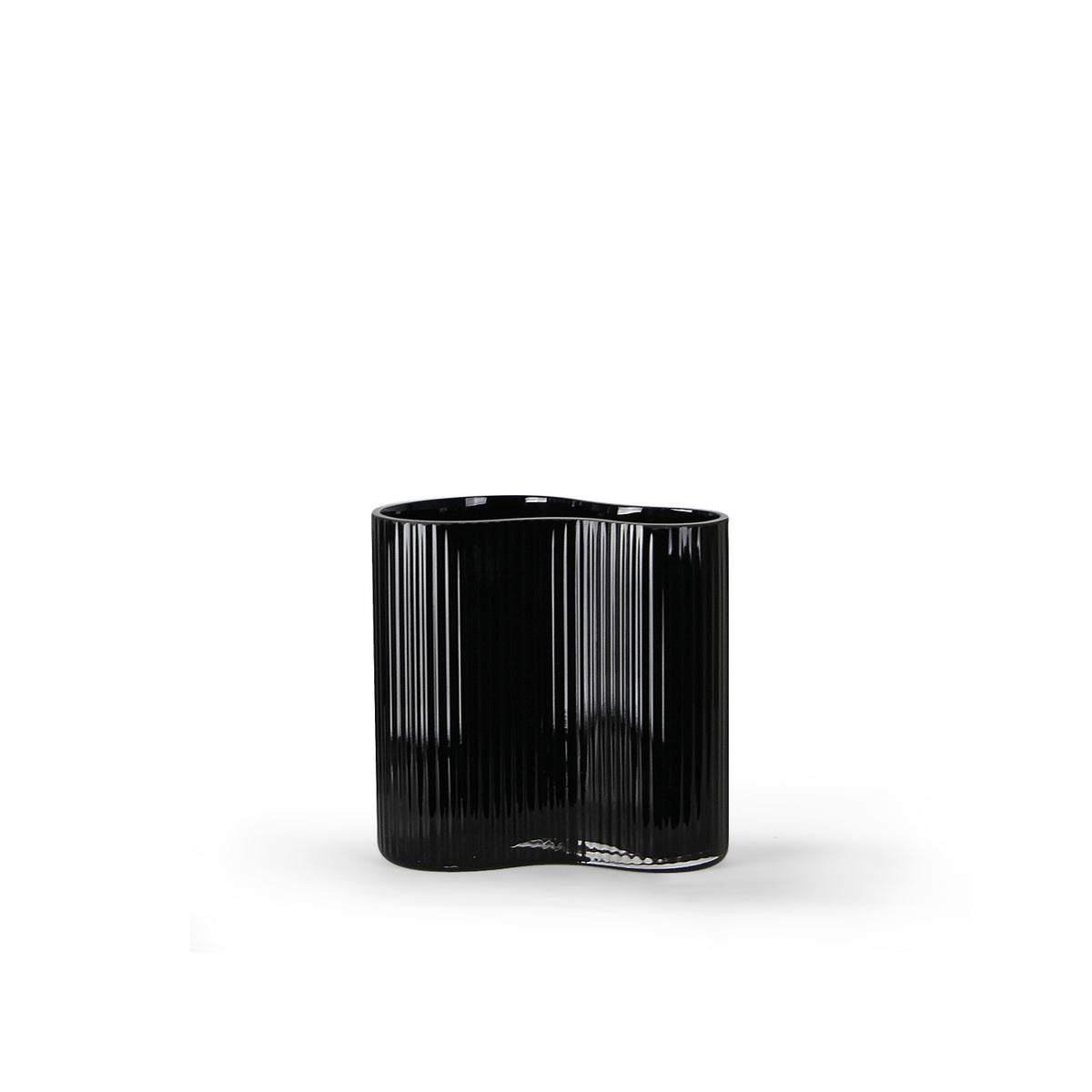 Wavy Ribbed Designer Vase | Galore Home: Luxury Home Decor, Elegant Home Furnishings, Stylish Home Accents & Contemporary Home Accessories