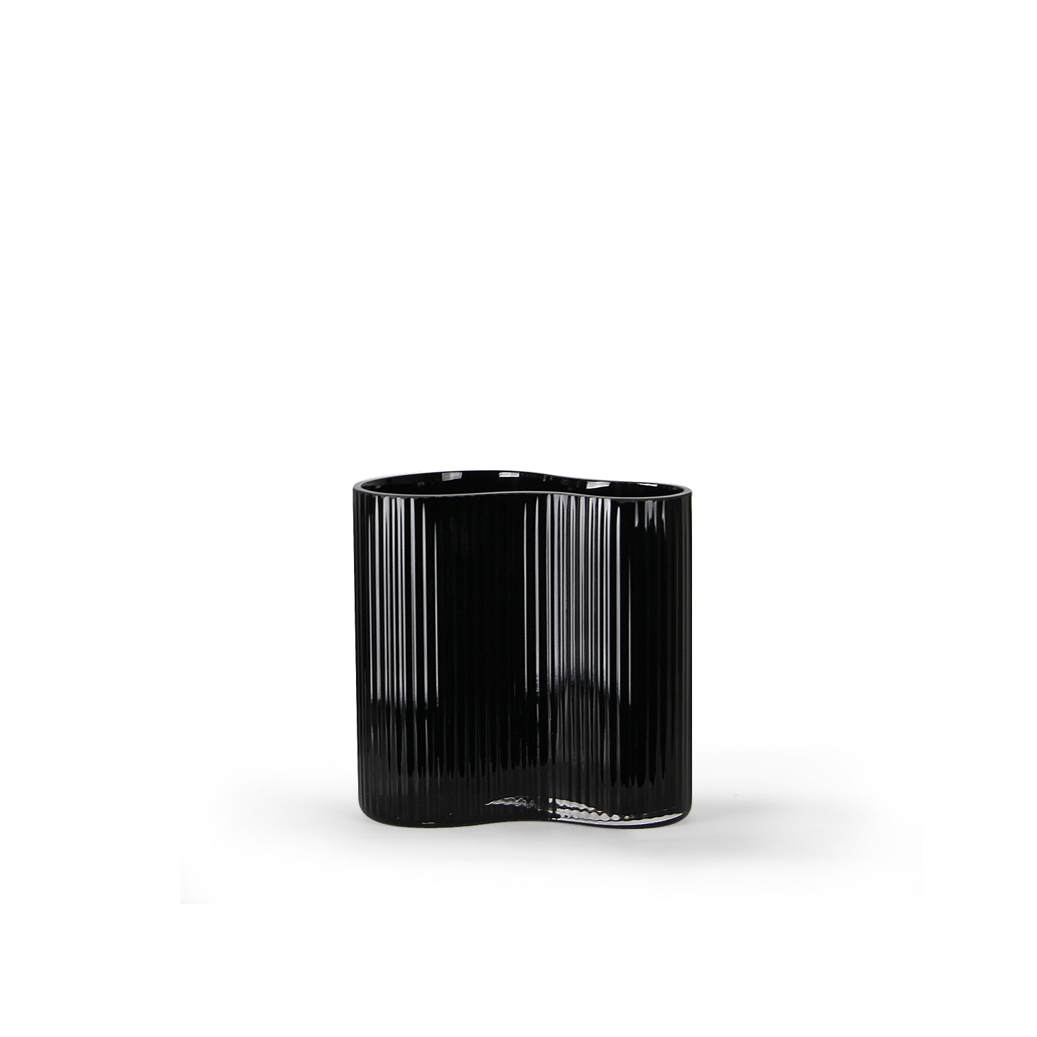 Wavy Ribbed Designer Vase | Galore Home: Luxury Home Decor, Elegant Home Furnishings, Stylish Home Accents & Contemporary Home Accessories