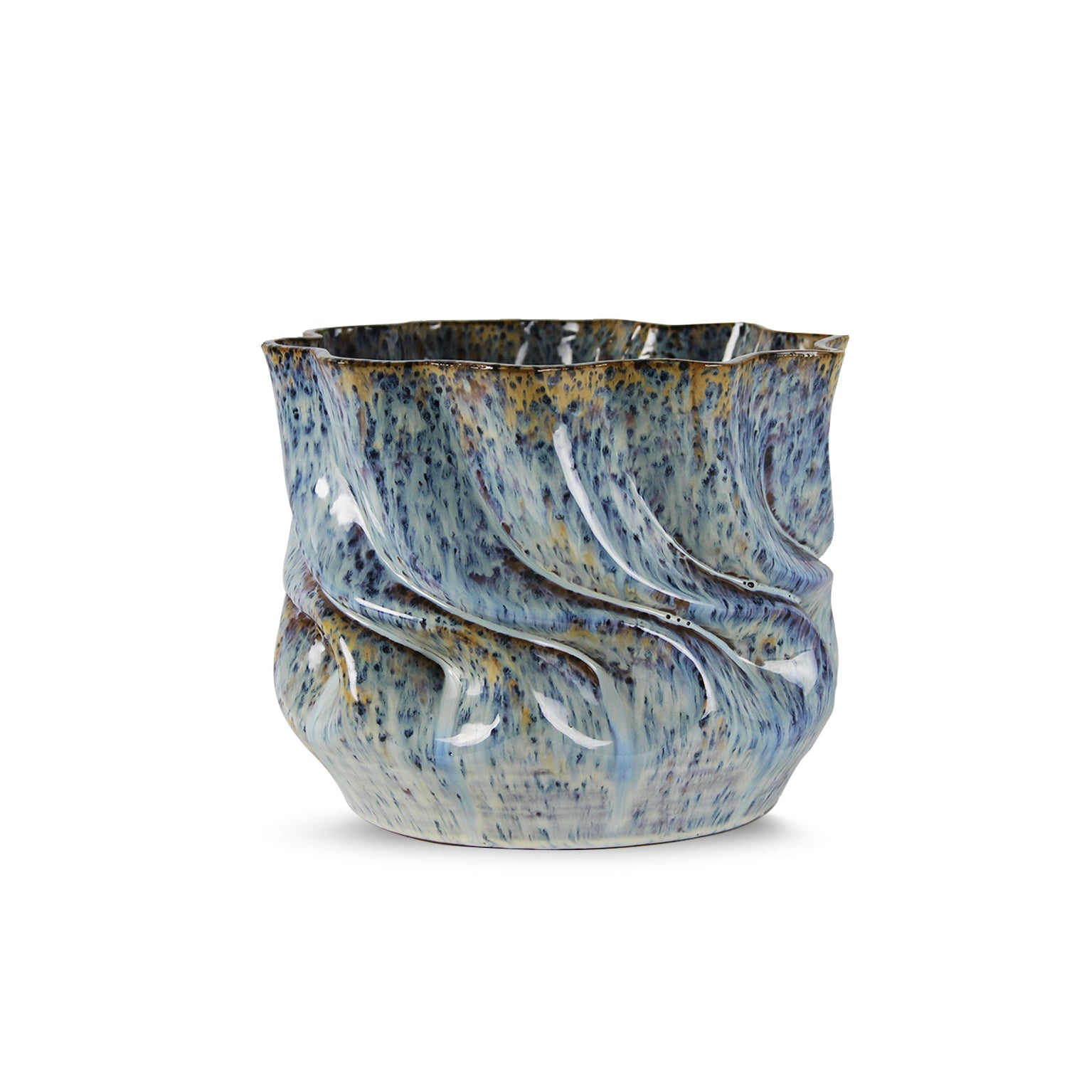 Ocean Tides Planter | Galore Home: Luxury Home Decor, Elegant Home Furnishings, Stylish Home Accents & Contemporary Home Accessories