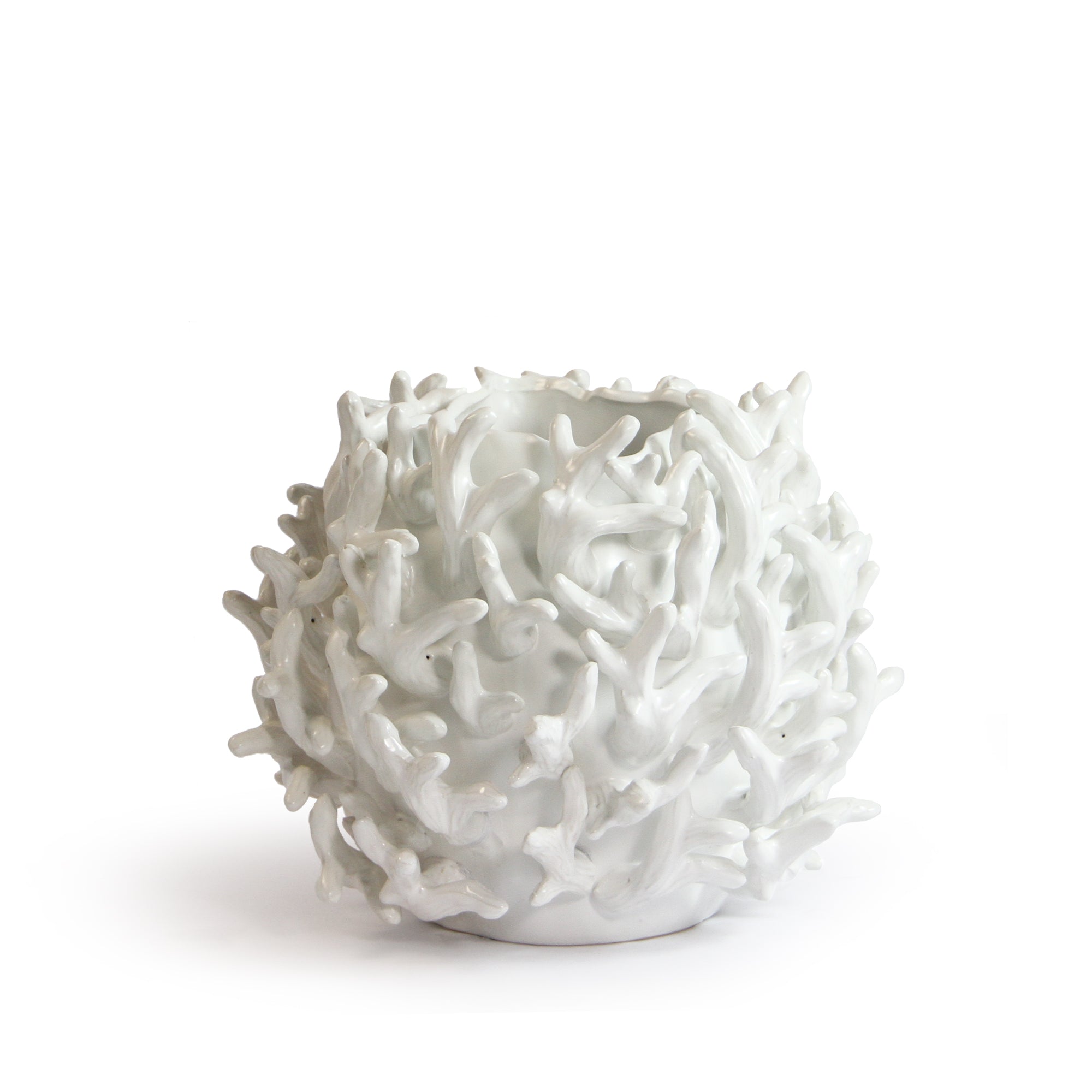 3D Hand-sculpted Reefform Ceramic Vase