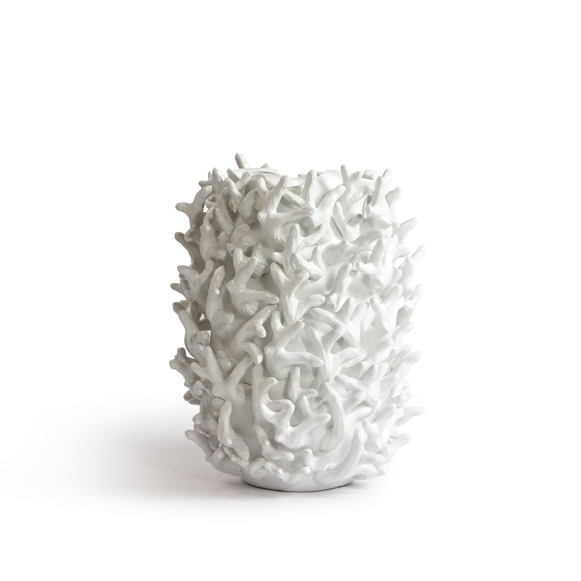 3D Hand-sculpted Reefform Ceramic Vase