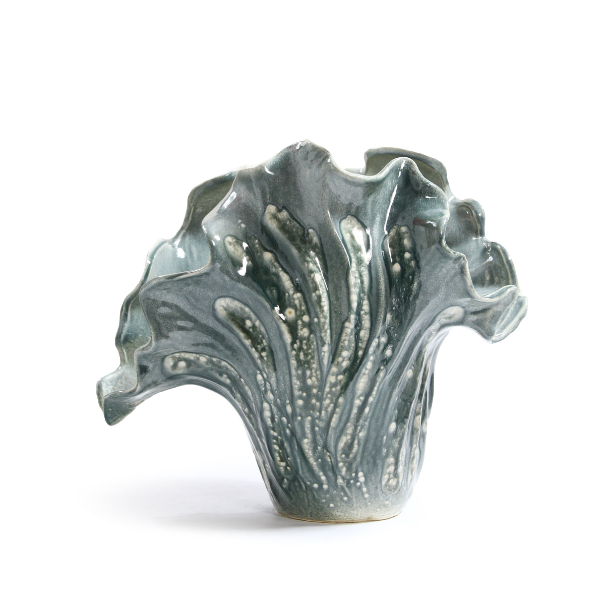 Fanfold Blossom Vase