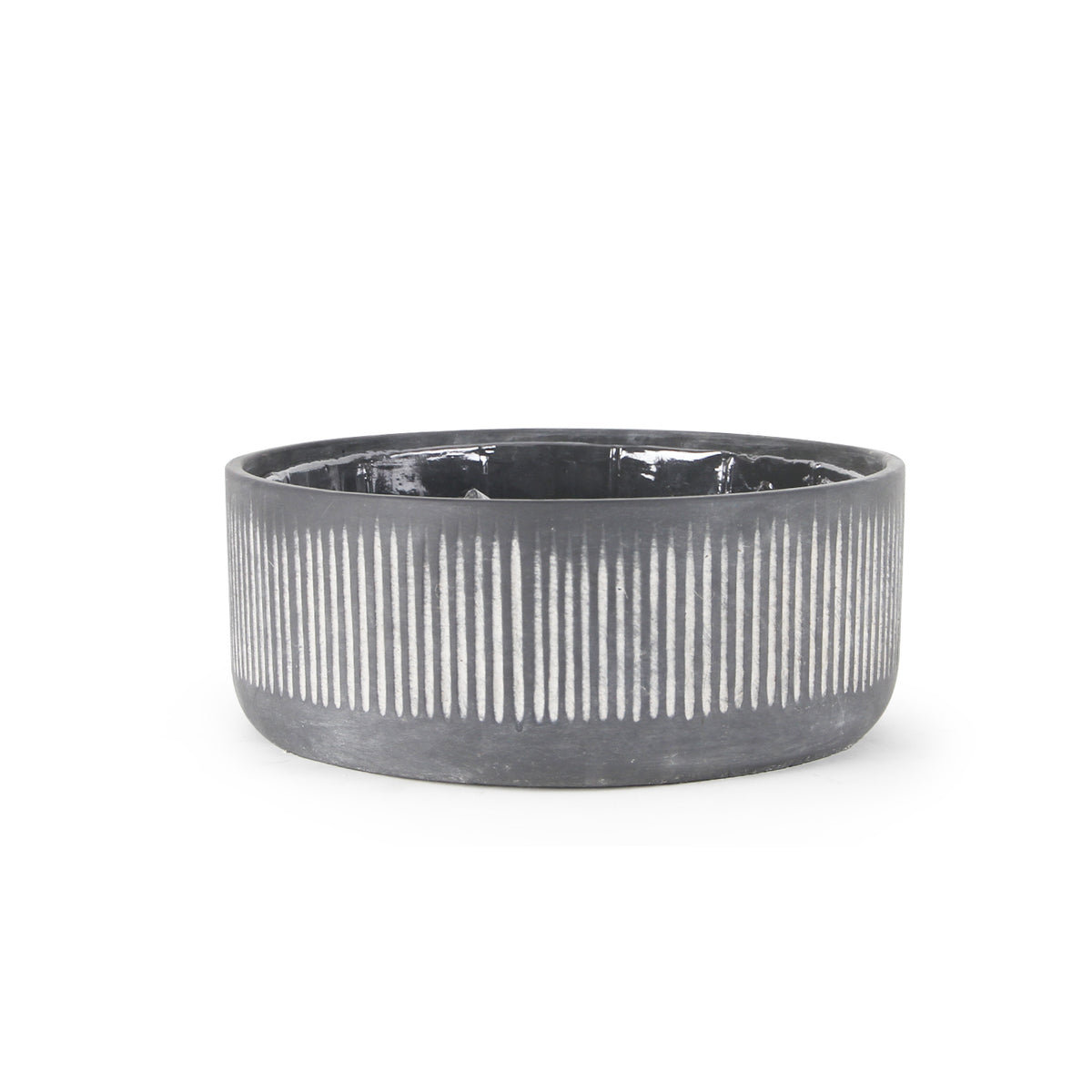 Ceramic Bamboo Ridged Planter | Galore Home: Luxury Home Decor, Elegant Home Furnishings, Stylish Home Accents & Contemporary Home Accessories