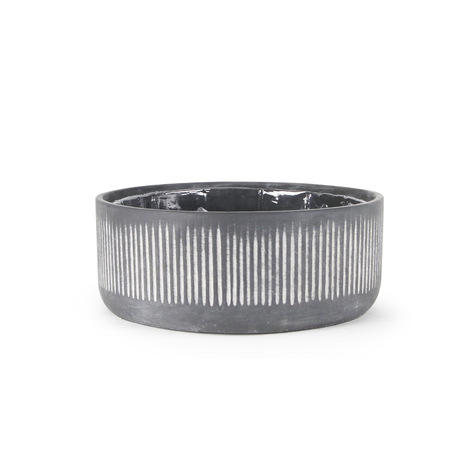 Ceramic Bamboo Ridged Planter | Galore Home: Luxury Home Decor, Elegant Home Furnishings, Stylish Home Accents & Contemporary Home Accessories