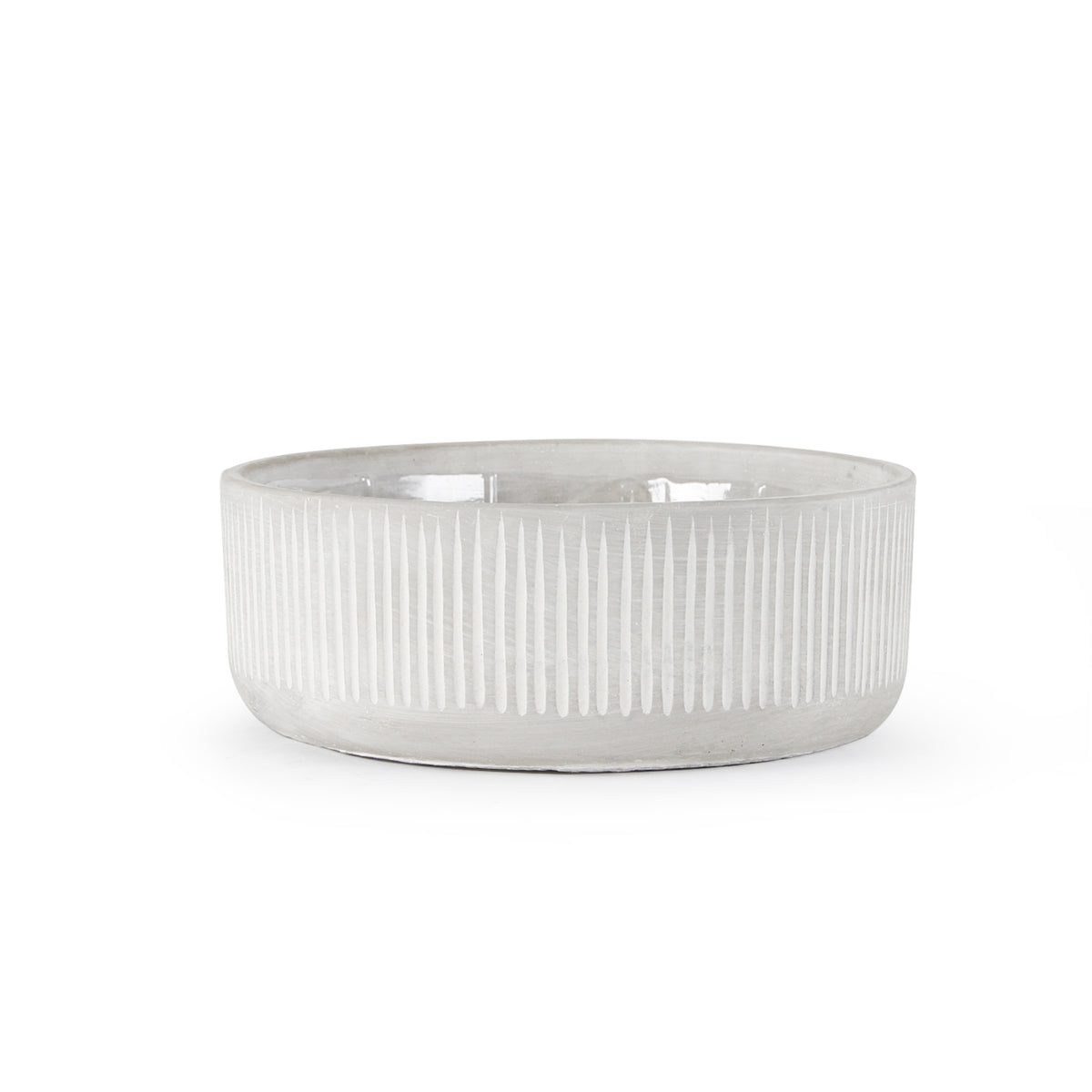 Ceramic Bamboo Ridged Planter | Galore Home: Luxury Home Decor, Elegant Home Furnishings, Stylish Home Accents & Contemporary Home Accessories