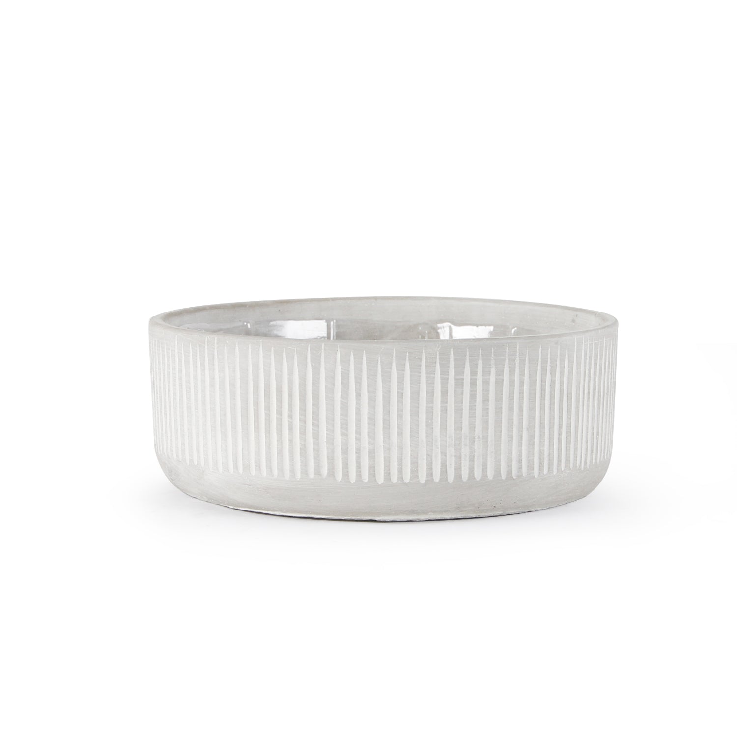 Ceramic Bamboo Ridged Planter | Galore Home: Luxury Home Decor, Elegant Home Furnishings, Stylish Home Accents & Contemporary Home Accessories