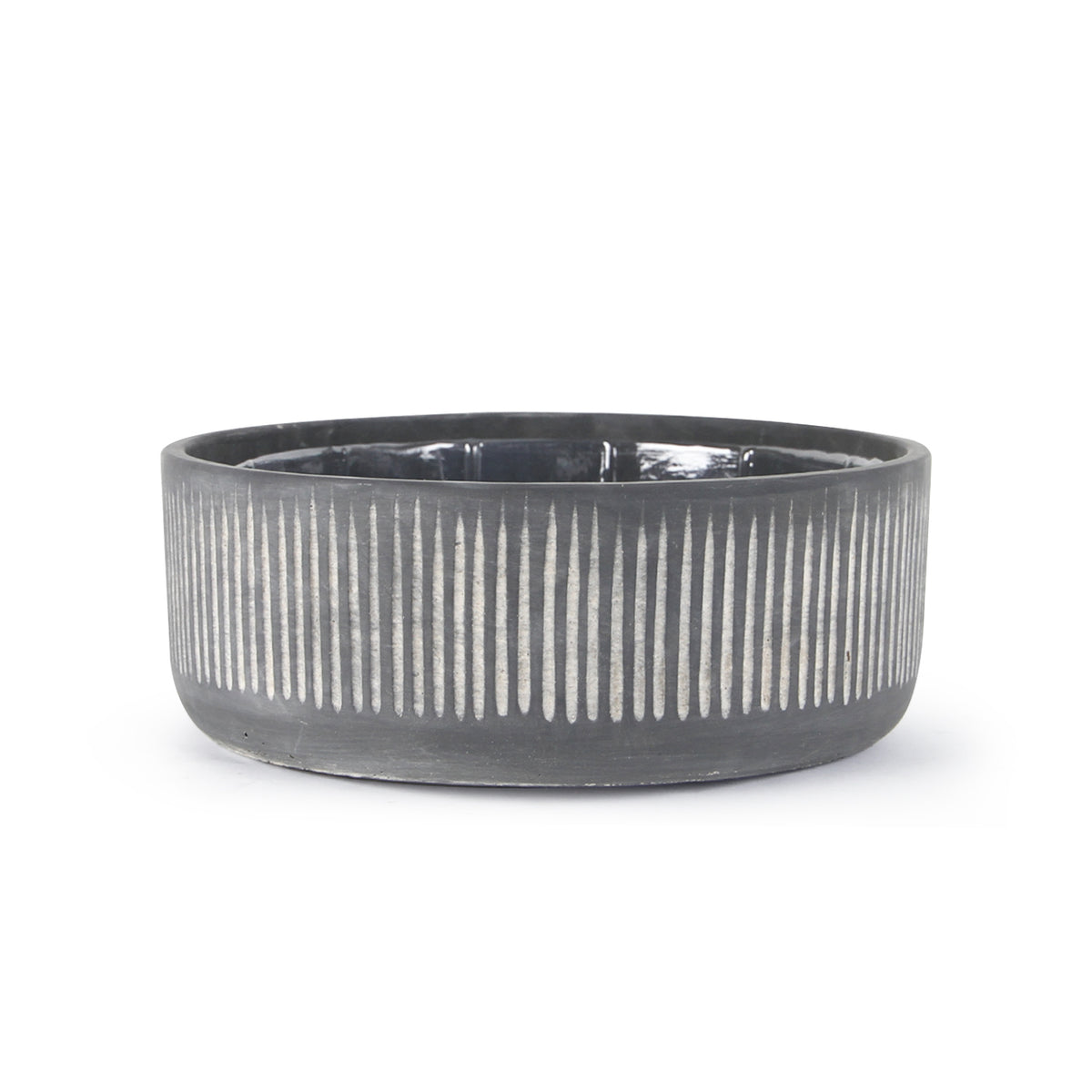 Ceramic Bamboo Ridged Planter | Galore Home: Luxury Home Decor, Elegant Home Furnishings, Stylish Home Accents & Contemporary Home Accessories