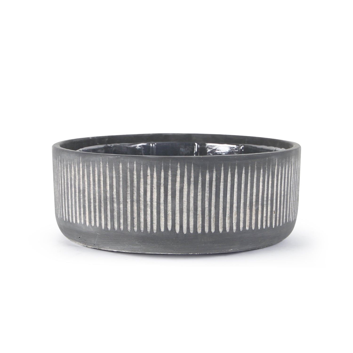 Ceramic Bamboo Ridged Planter | Galore Home: Luxury Home Decor, Elegant Home Furnishings, Stylish Home Accents & Contemporary Home Accessories